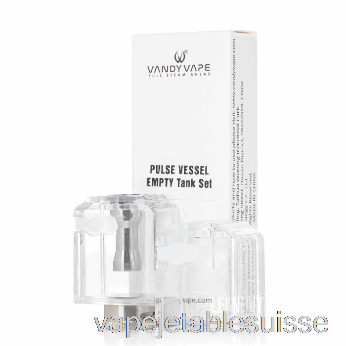 Vape Suisse Vandy Vape Jeu De Cartouches De Récipient à Impulsion Cartouches Vides De Récipient à Impulsion